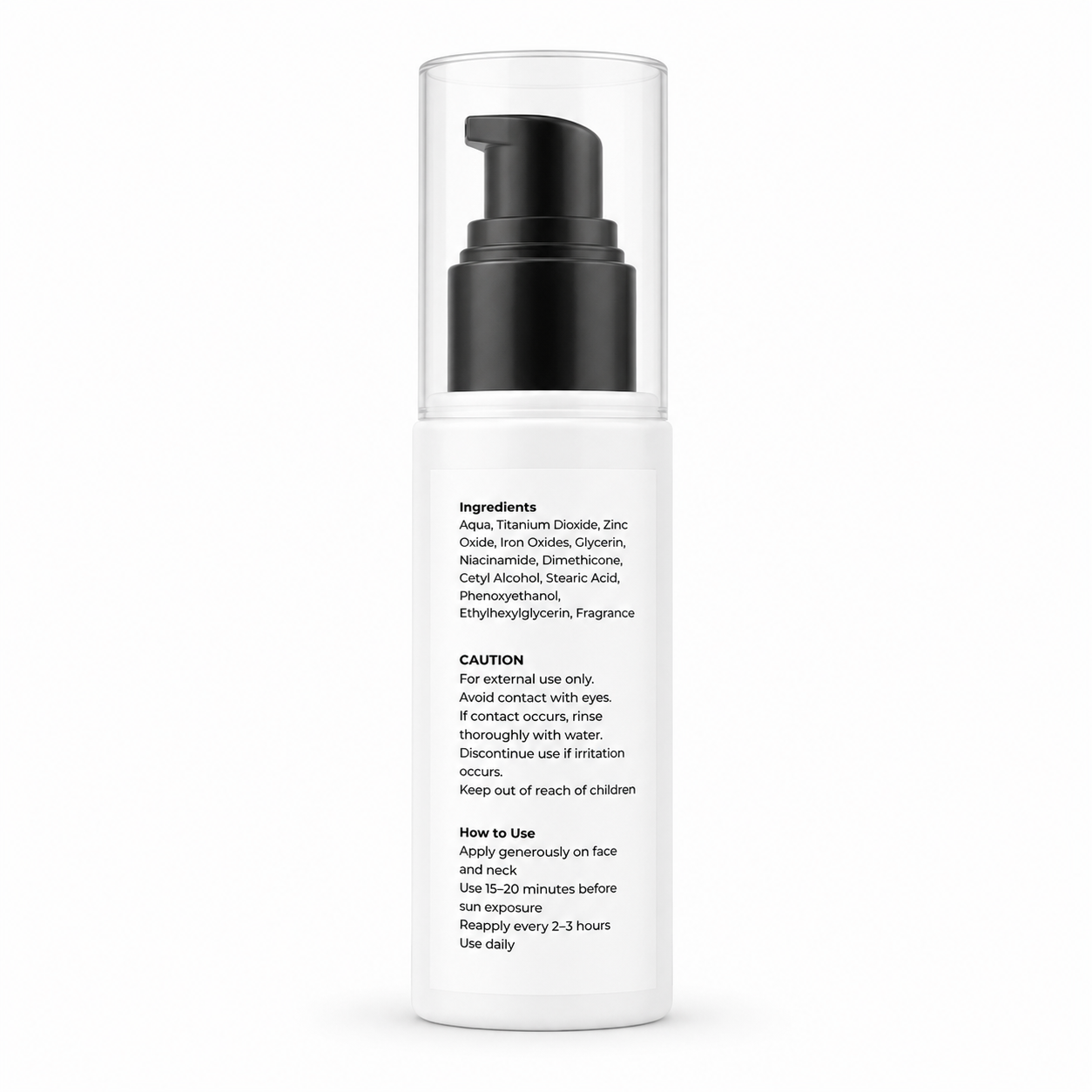 Tinted Sunscreen SPF 50 PA+++