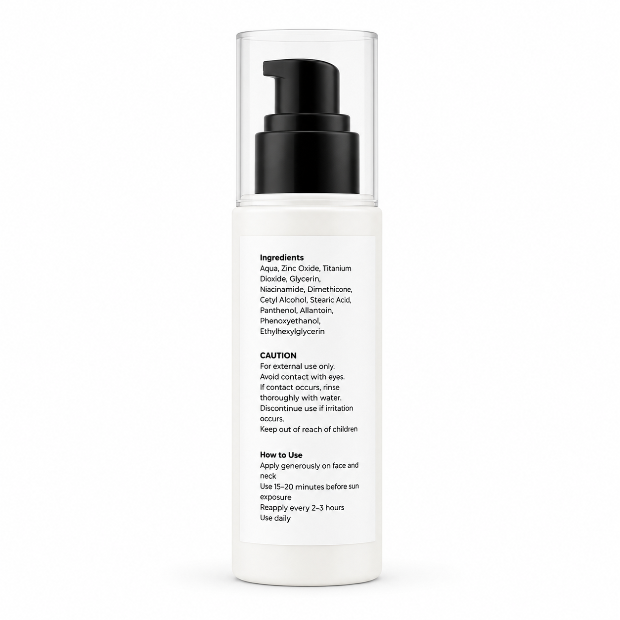 Mineral Sunscreen SPF 50 PA+++