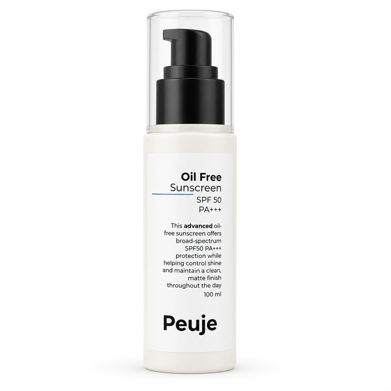 Oil Free Sunscreen SPF 50 PA+++