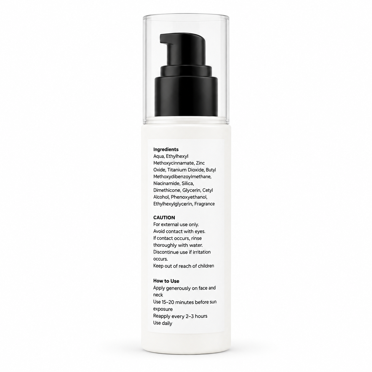 Oil Free Sunscreen SPF 50 PA+++
